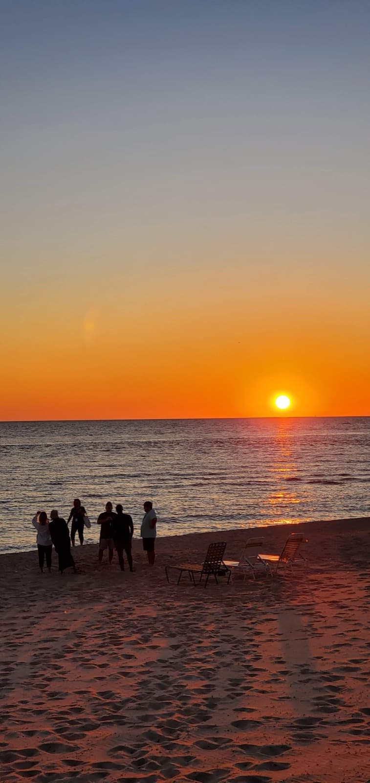 Sunset over Lake Michigan at the Maranatha Bible & Missionary Conference Center